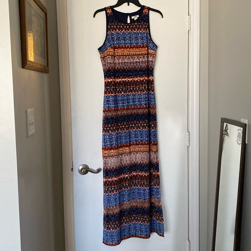 Cato Bohemian Print Maxi Dress